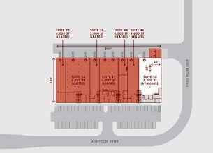 32-50 E Montrose Dr, Romeoville, IL for lease Site Plan- Image 1 of 1