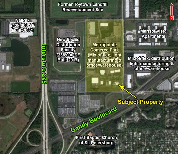 9550 16th St N, Saint Petersburg, FL à louer - Aérien - Image 3 de 5