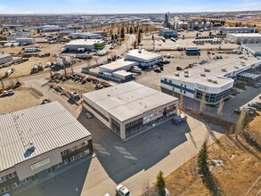 8028 Edgar Industrial Cres, Red Deer, AB - AERIAL  map view - Image1