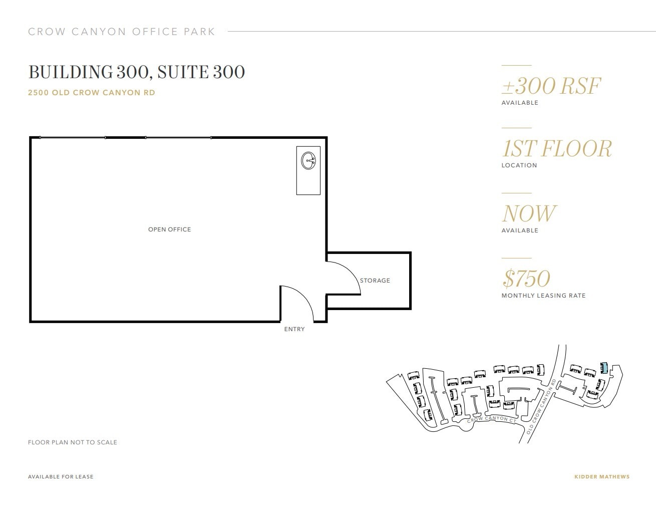 3 Crow Canyon Ct, San Ramon, CA à louer Plan d’étage- Image 1 de 1