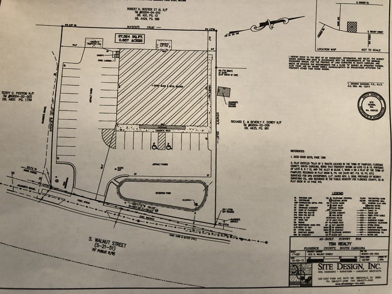 615 S Pamplico Hwy, Pamplico, SC à vendre - Plan de site - Image 1 de 1