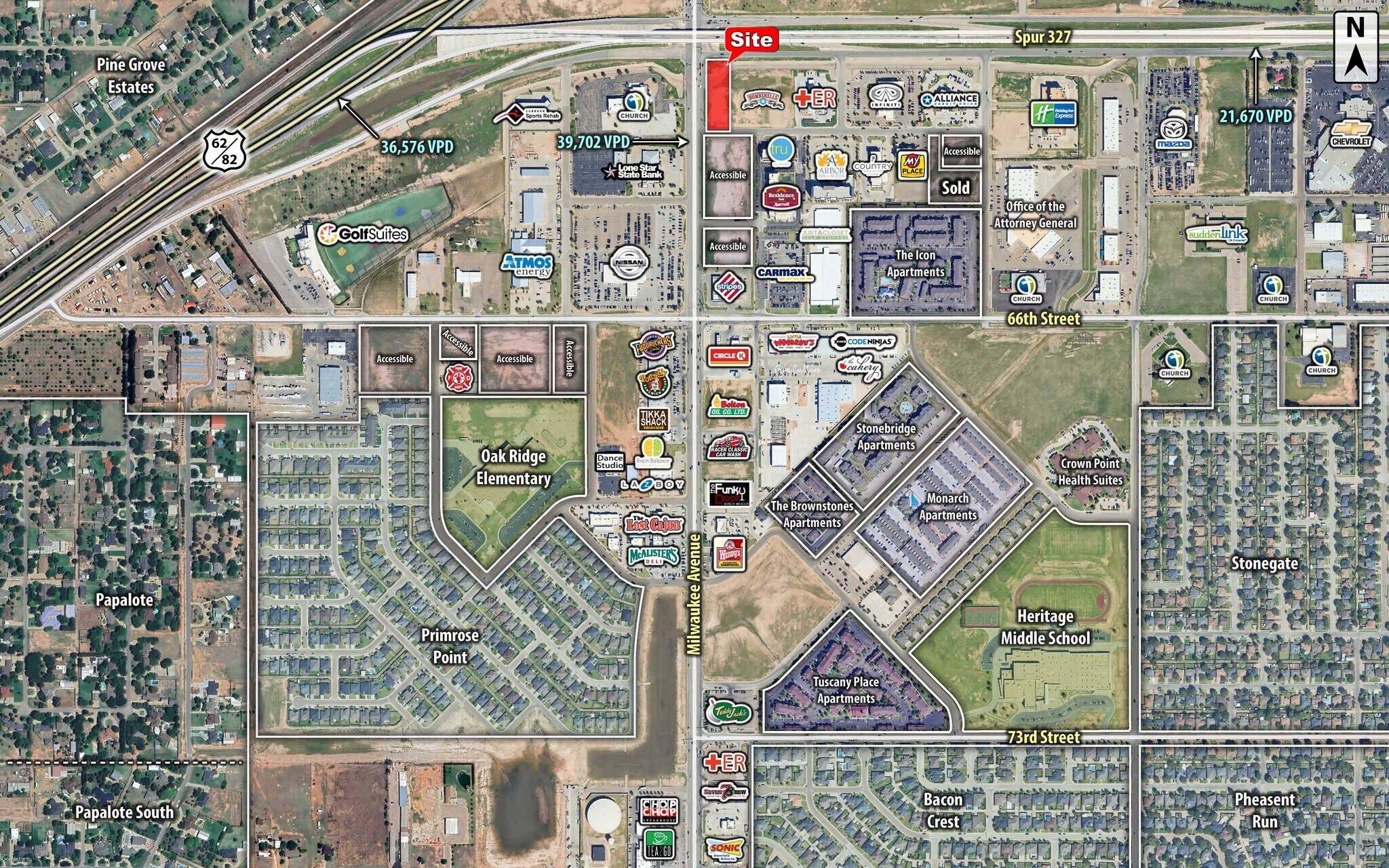 6415 Texas 327 spur, Lubbock, TX à vendre Aérien- Image 1 de 3