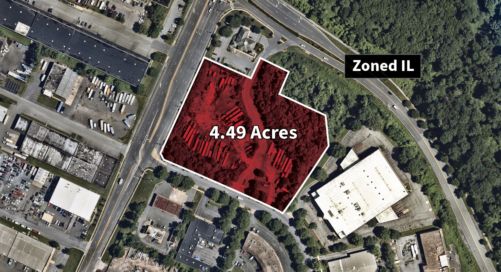 7635 Lindbergh Dr, Gaithersburg, MD for lease Aerial- Image 1 of 6