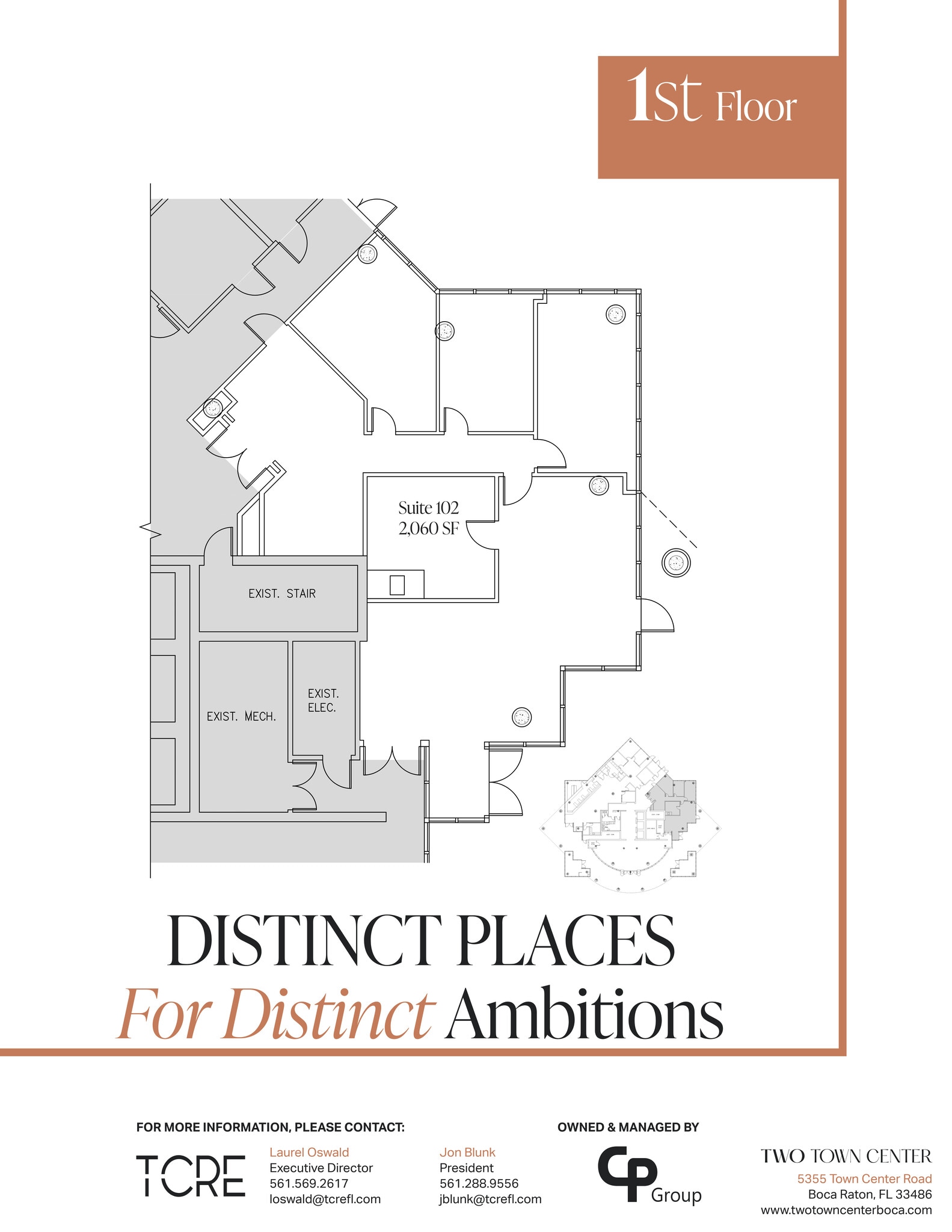 5355 Town Center Rd, Boca Raton, FL à louer Plan de site- Image 1 de 1
