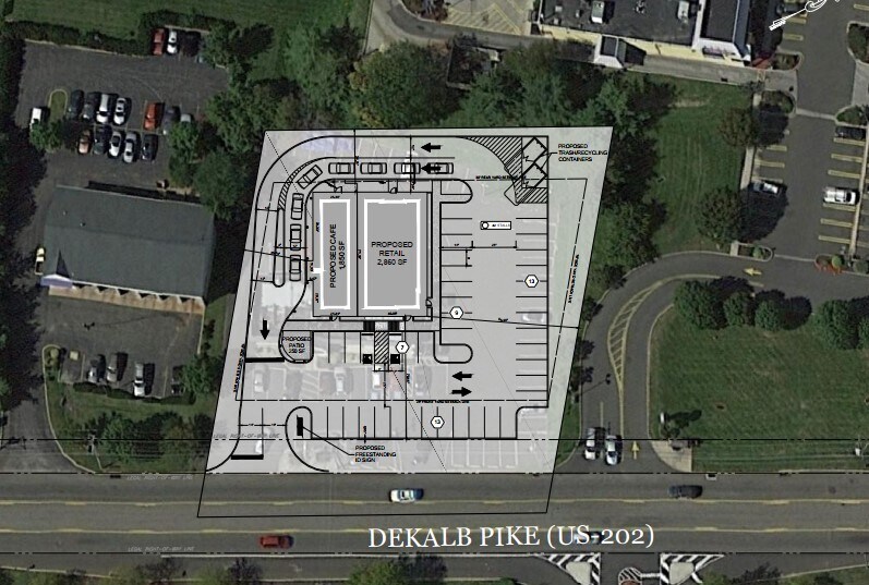 1765 DeKalb Pike, Blue Bell, PA à vendre - Photo du bâtiment - Image 3 de 6