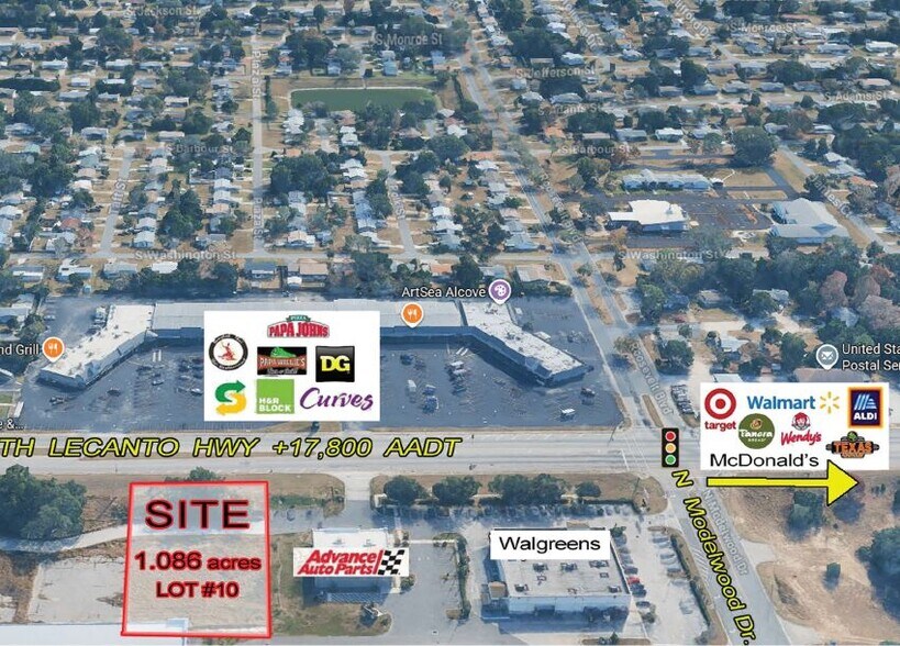 4086 Lecanto Hwy, Beverly Hills, FL à vendre - Aérien - Image 1 de 2