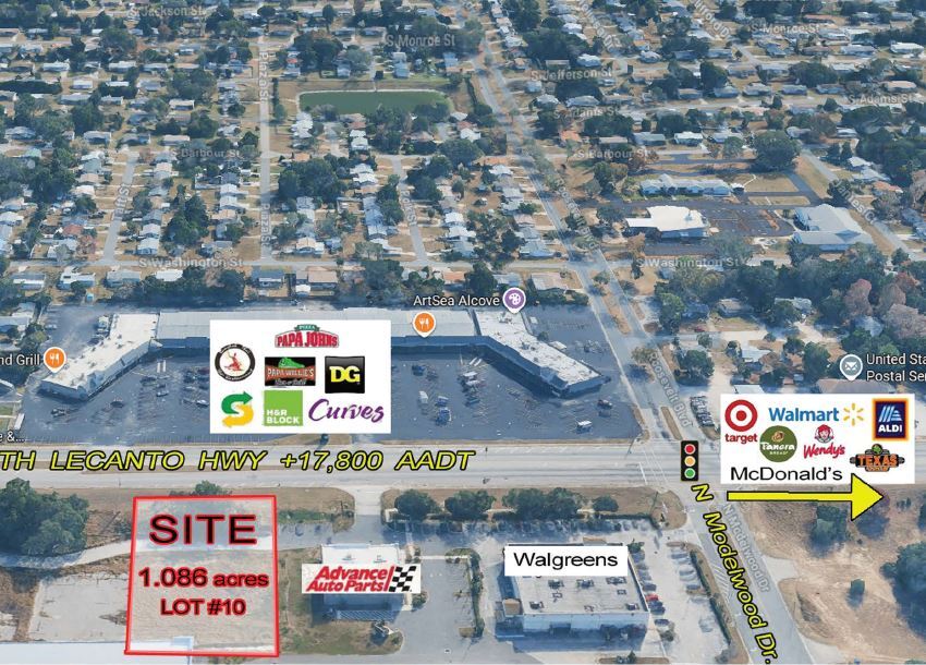 4086 Lecanto Hwy, Beverly Hills, FL à vendre Aérien- Image 1 de 3