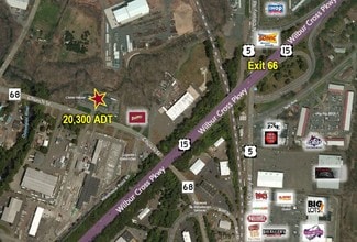 200 Church St, Wallingford, CT - Aerial map view