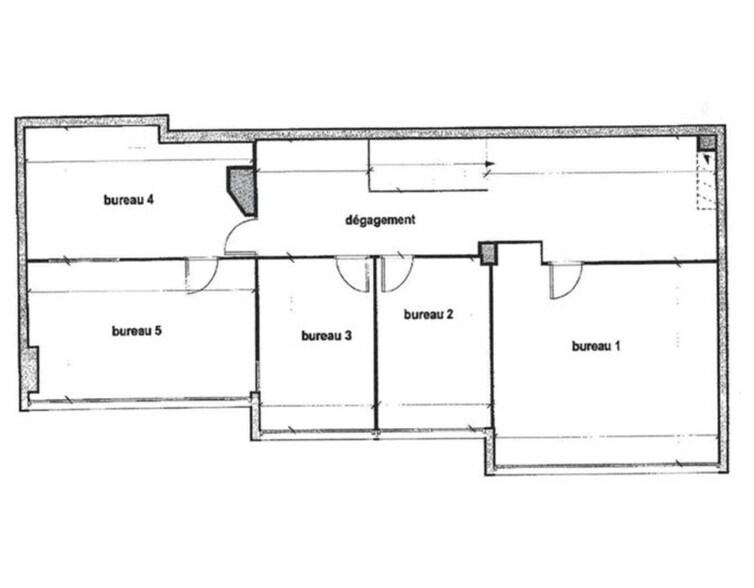37 rue broca, Paris for lease - Site Plan - Image 2 of 14