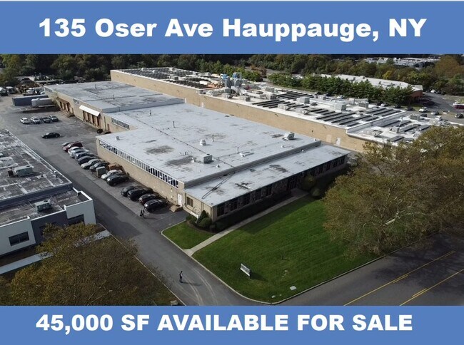 Plus de détails pour 135 Oser Ave, Hauppauge, NY - Industriel à louer