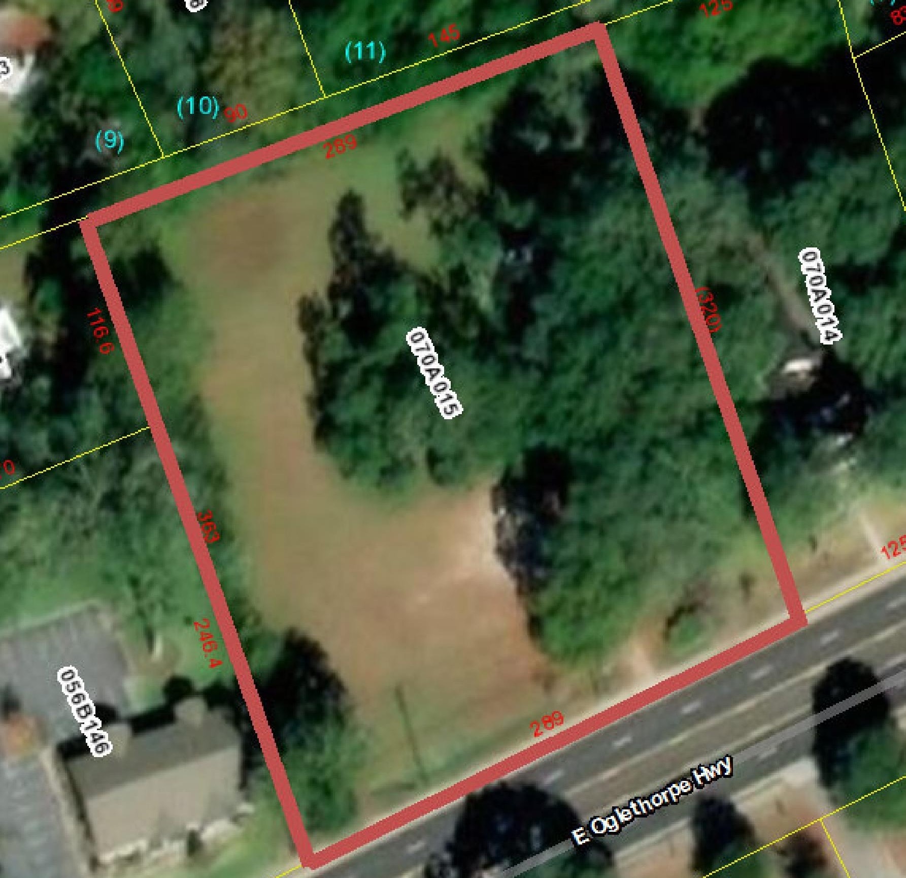 606 E Oglethorpe Hwy, Hinesville, GA à vendre Aérien- Image 1 de 2
