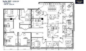 222 Middle Country Rd, Smithtown, NY à louer Plan d’étage- Image 1 de 1