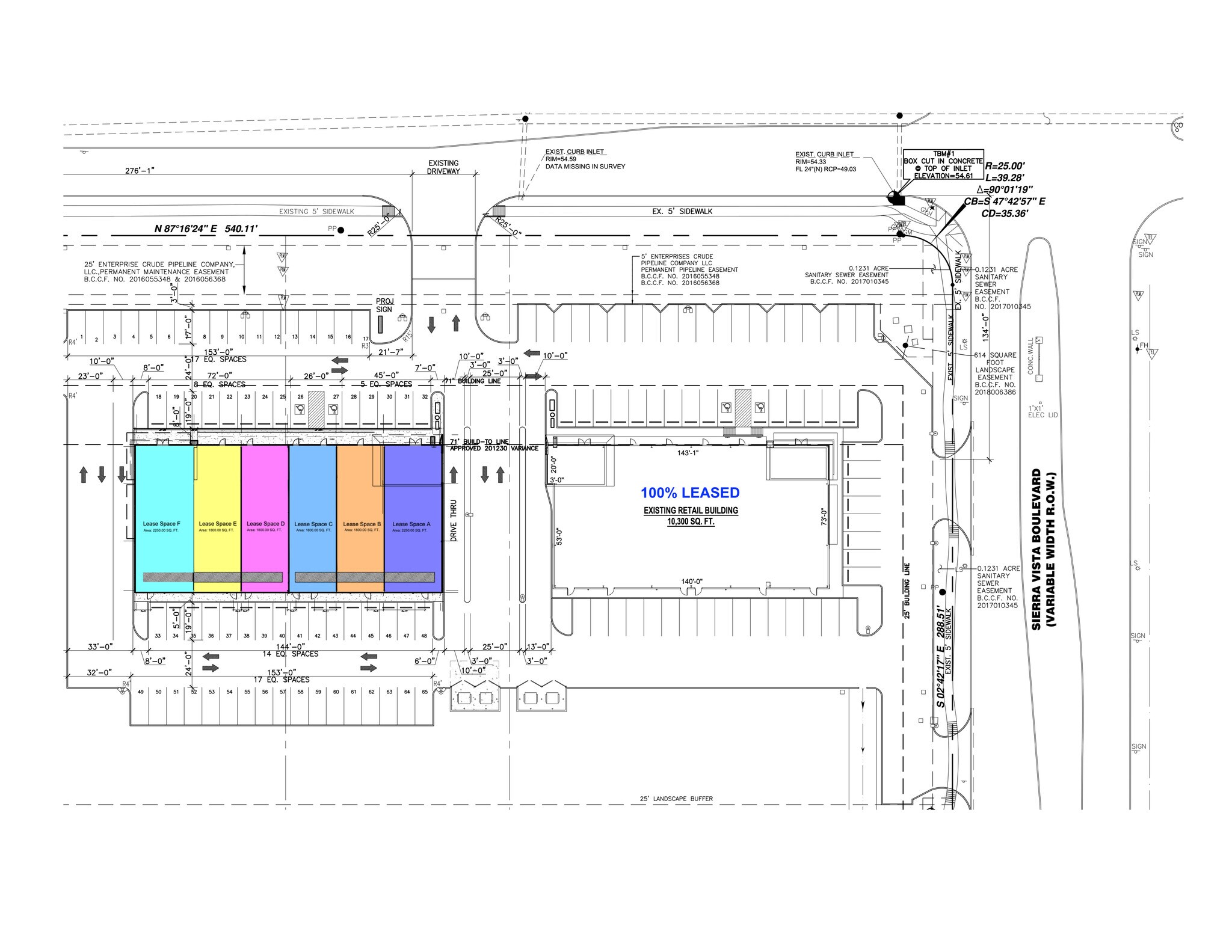 2944 Meridiana Pky, Iowa Colony, TX for lease Site Plan- Image 1 of 4