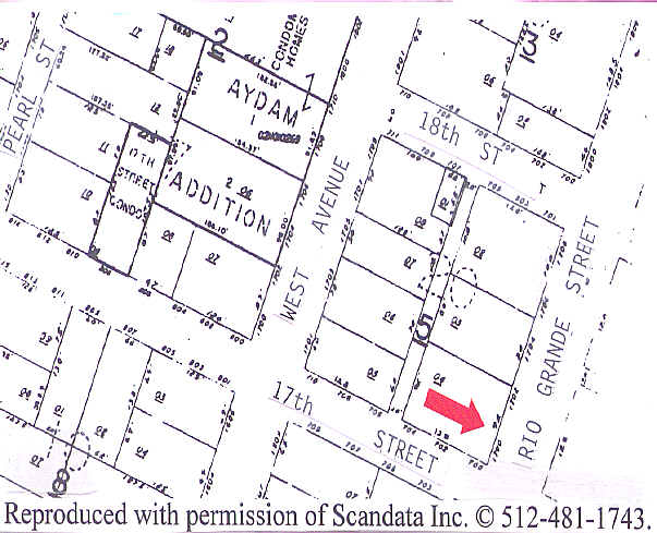 1700 Rio Grande St, Austin, TX à vendre - Plan cadastral - Image 3 de 7