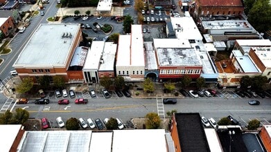 127 S Wayne St, Milledgeville, GA - Aérien Vue de la carte