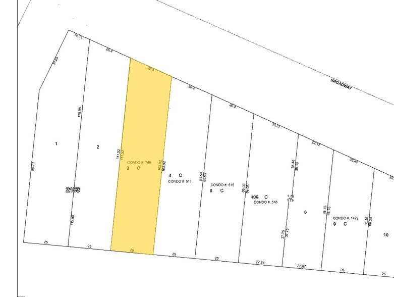 364-366 Broadway, Brooklyn, NY à louer - Plan cadastral - Image 2 de 7