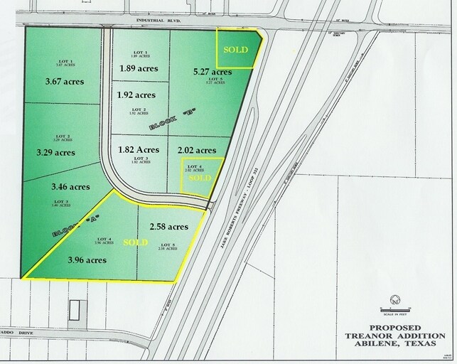 4260 Treanor Dr, Abilene, TX à vendre - Plan de site - Image 3 de 3