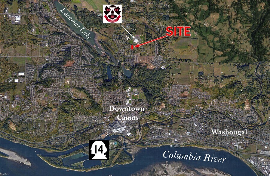 945 NE 43rd Ave, Camas, WA à vendre - Aérien - Image 2 de 9