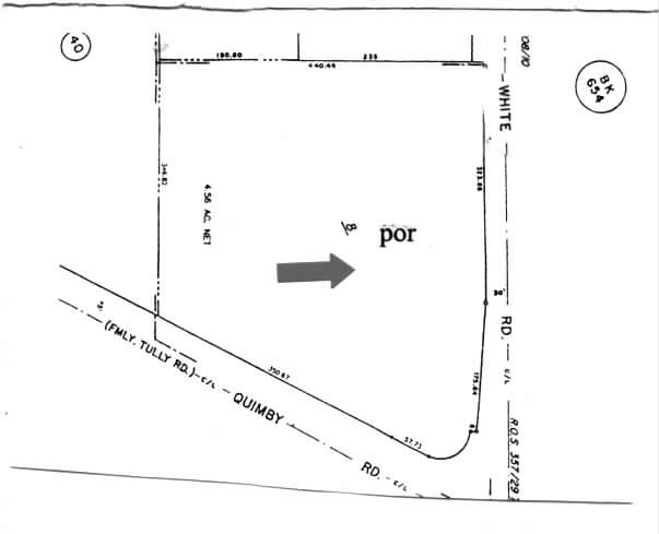 2799 S White Rd, San Jose, CA à vendre Plan cadastral- Image 1 de 1