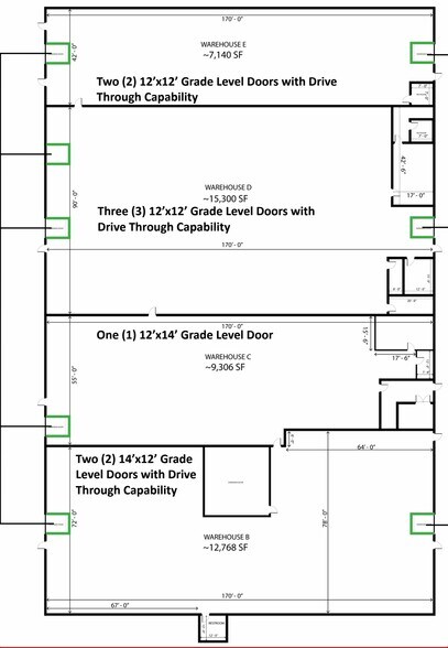 32000 Ford Rd, Garden City, MI à louer - Plan d’étage - Image 3 de 8
