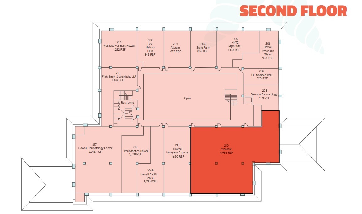 333 Keahole St, Honolulu, HI à louer Plan d’étage- Image 1 de 1