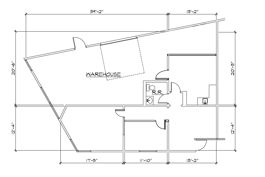 1911 Old Denton Rd, Carrollton, TX à louer Plan d’étage- Image 1 de 1