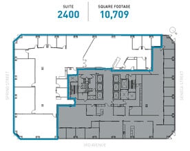 1111 3rd Ave, Seattle, WA for lease Floor Plan- Image 1 of 1