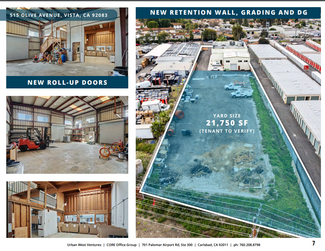 More details for 515 Olive Ave, Vista, CA - Industrial for Lease