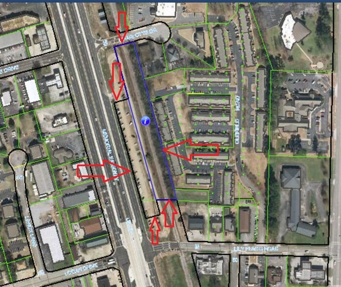 0 Memorial, Huntsville, AL à vendre - Aérien - Image 1 de 4