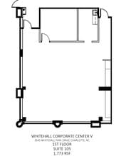 3545 Whitehall Park Dr, Charlotte, NC à louer Plan d’étage- Image 1 de 1