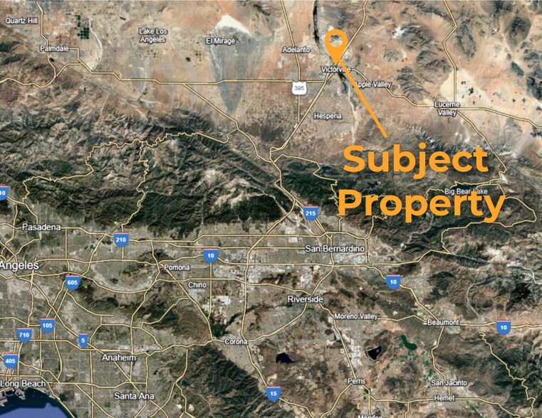 Hwy 395, Victorville, CA à vendre - Photo du bâtiment - Image 3 de 3