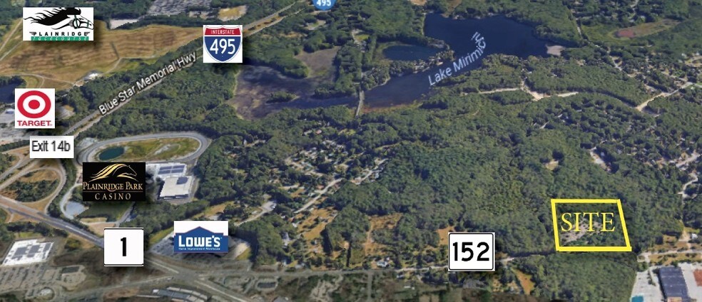 43 Taunton St, Plainville, MA à louer - Aérien - Image 2 de 11