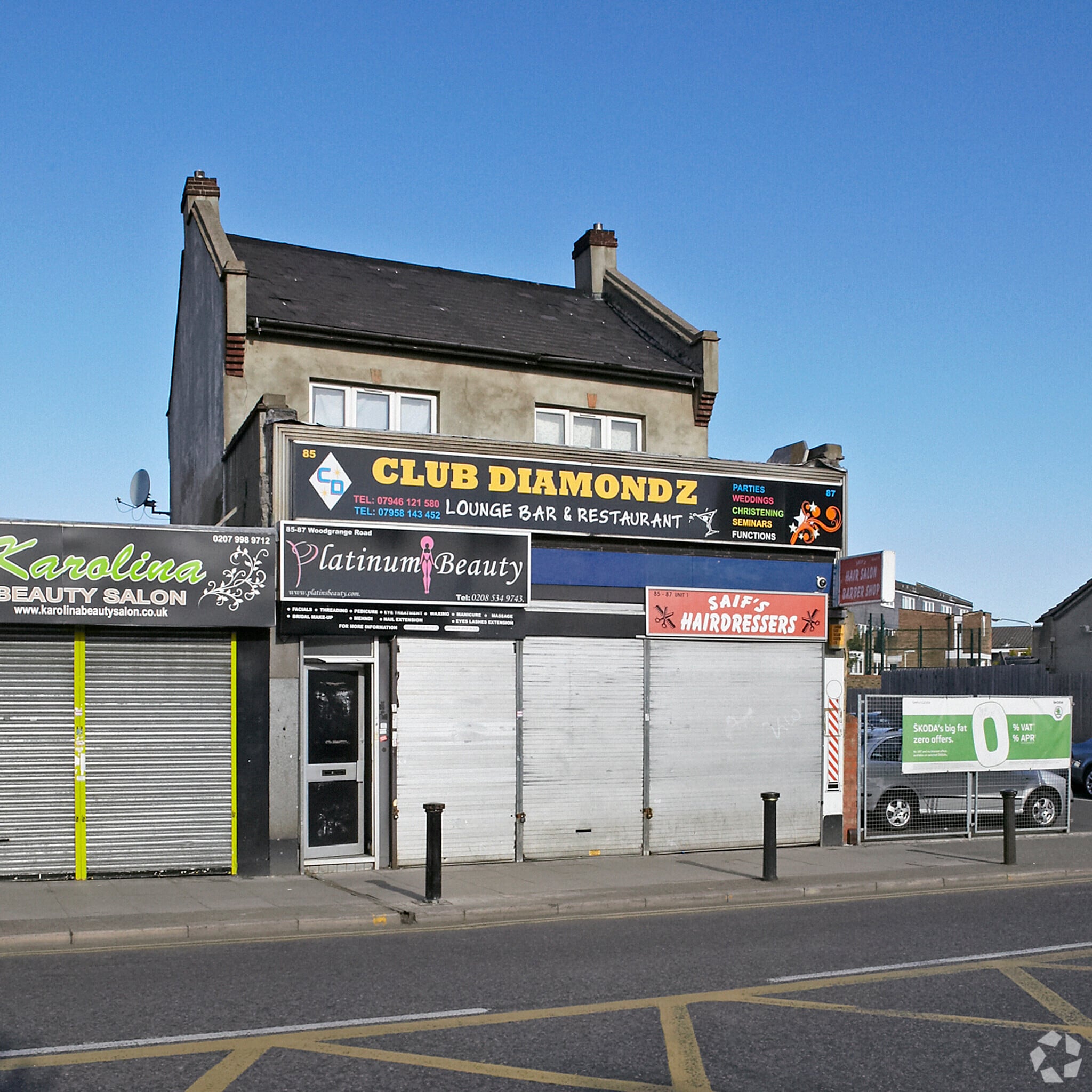 85-87 Woodgrange Rd, London for lease Primary Photo- Image 1 of 2