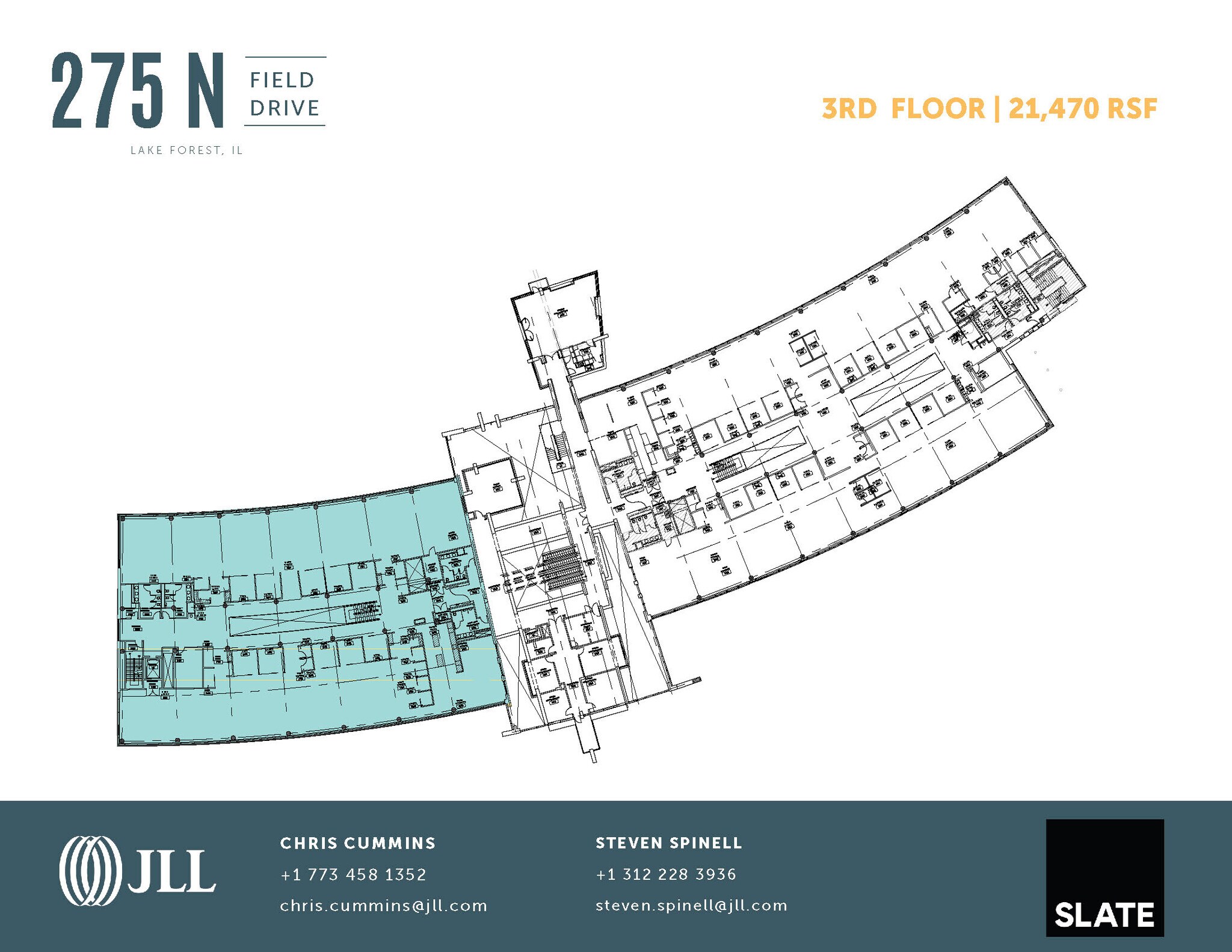 275 N Field Dr, Lake Forest, IL for lease Floor Plan- Image 1 of 1