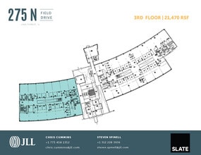 275 N Field Dr, Lake Forest, IL for lease Floor Plan- Image 1 of 1