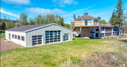 77 Brockway Ave, Copper Harbor, MI - AERIAL  map view - Image1