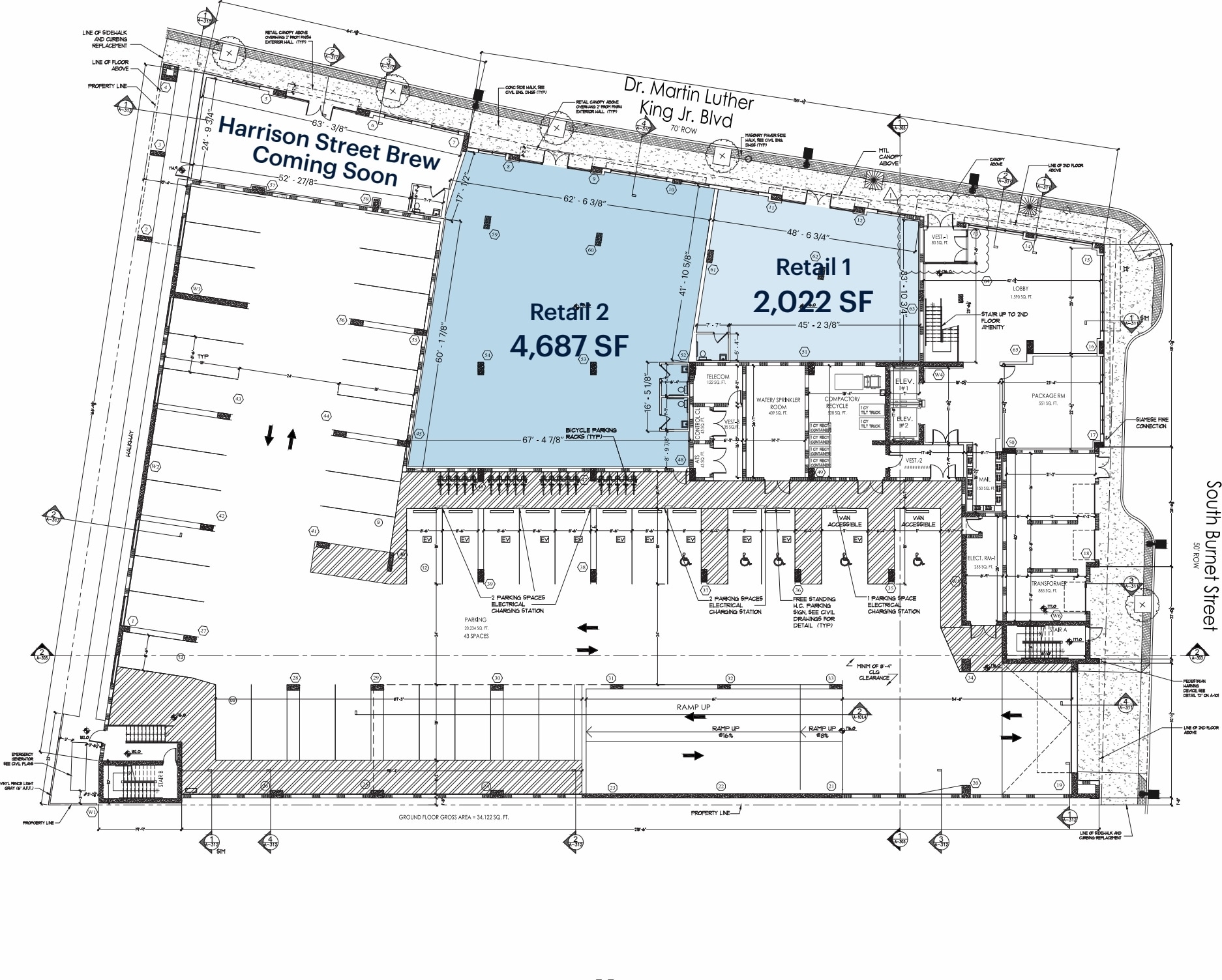 431 Dr Martin Luther King Jr Blvd, East Orange, NJ for lease Site Plan- Image 1 of 1