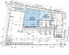 431 Dr Martin Luther King Jr Blvd, East Orange, NJ for lease Site Plan- Image 1 of 1