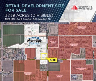 More details for NWC 107th Ave & Broadway Rd, Tolleson, AZ - Land for Sale