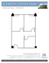 6305 Ivy Ln, Greenbelt, MD for lease Floor Plan- Image 1 of 1