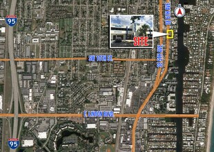 701 SE 6th Ave, Delray Beach, FL - AERIAL  map view