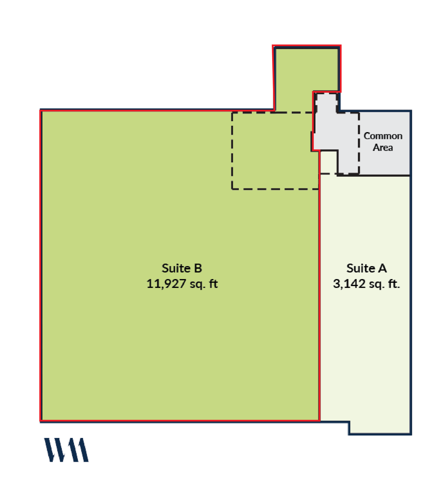 44125 Jefferson St, La Quinta, CA à louer Plan d’étage- Image 1 de 1