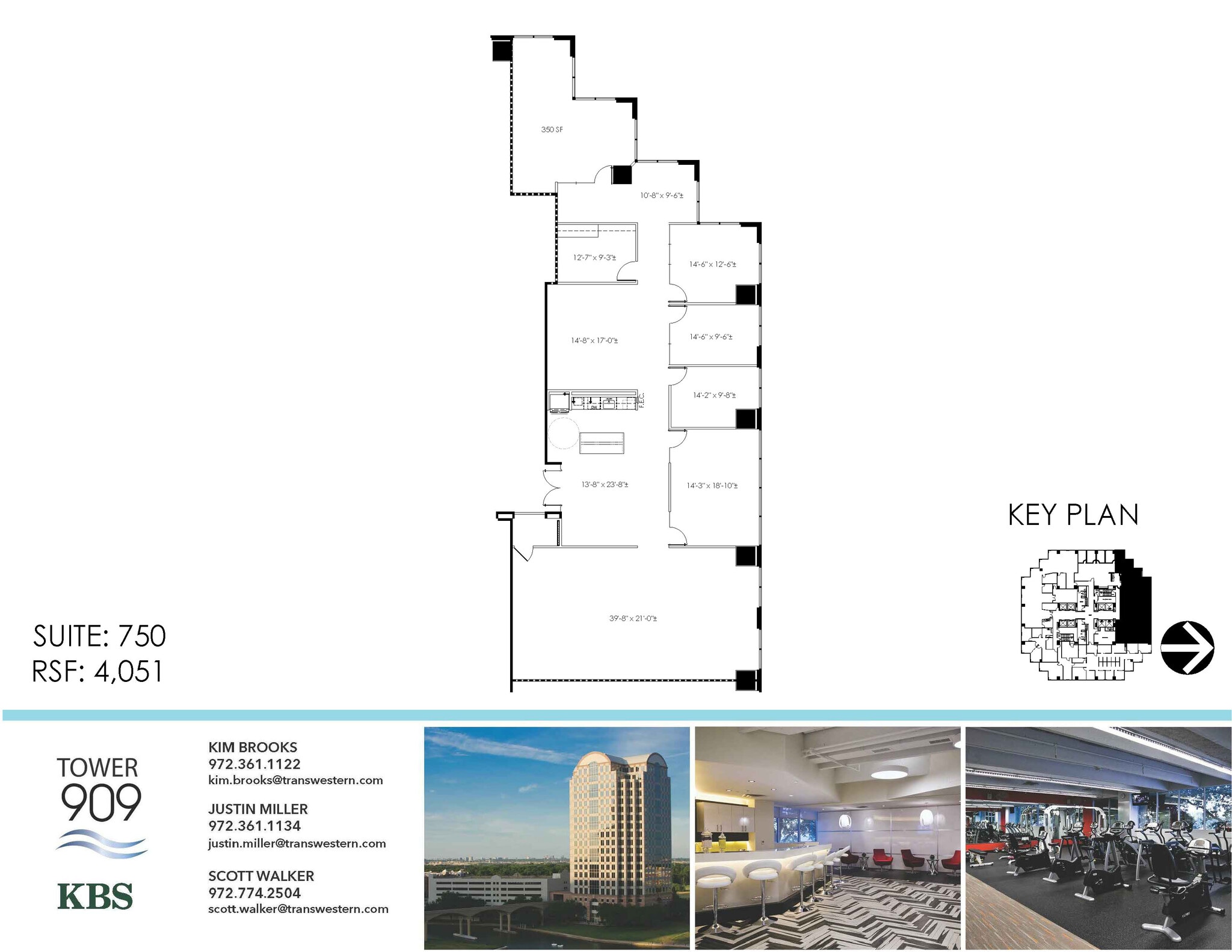 909 Lake Carolyn Pky, Irving, TX à louer Plan d’étage- Image 1 de 1