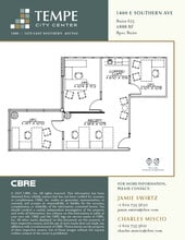 1400 E Southern Ave, Tempe, AZ for lease Floor Plan- Image 1 of 7