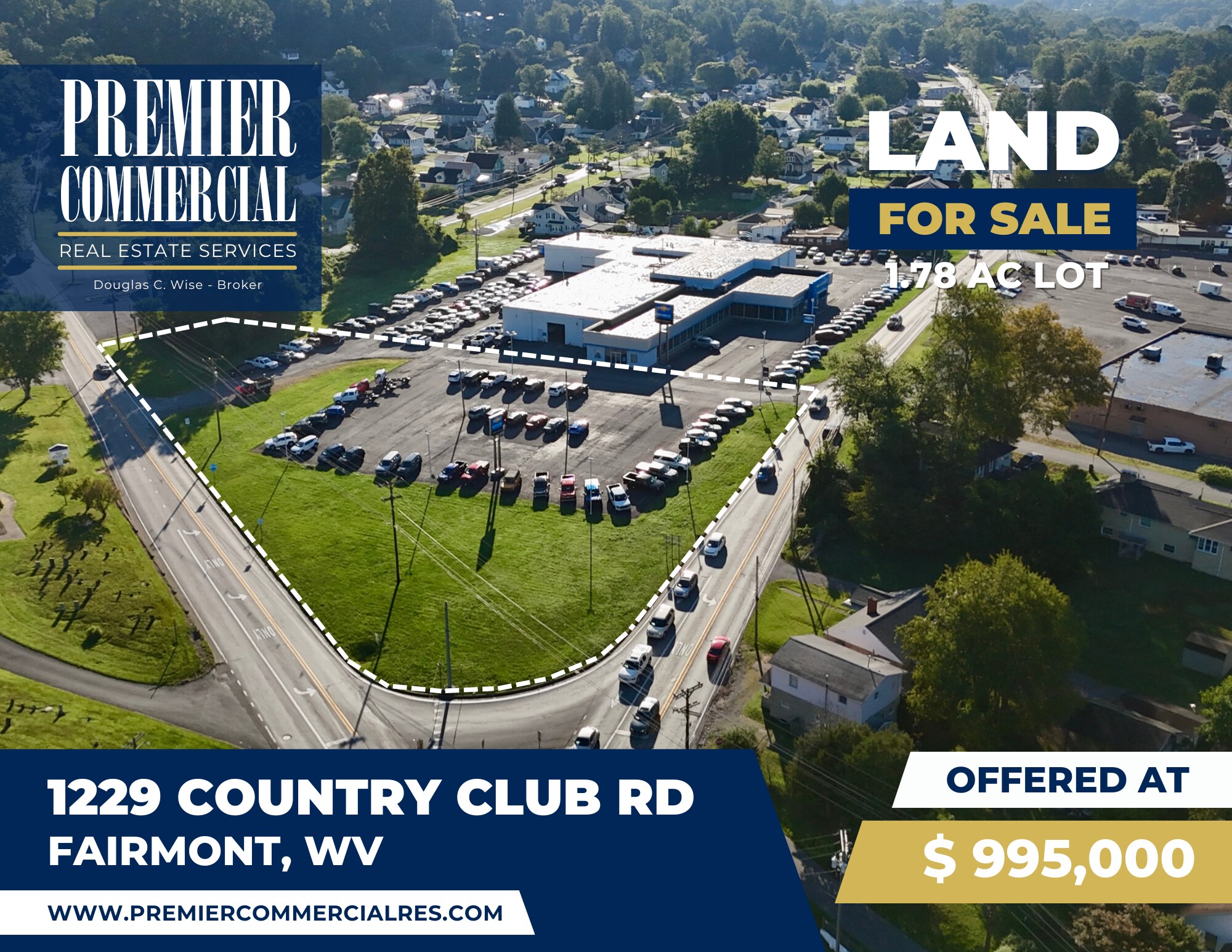 1229 Country Club Rd, Fairmont, WV à vendre Photo du bâtiment- Image 1 de 1