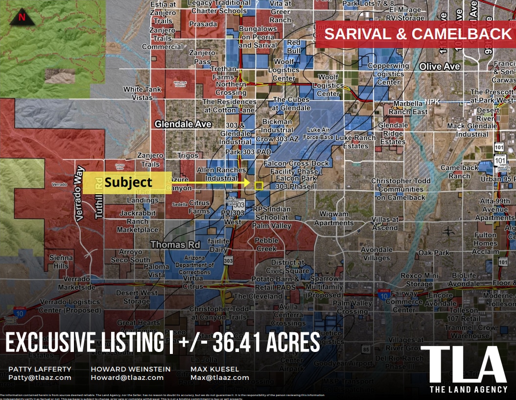 NEC Sarival & Camelback Rds, Litchfield Park, AZ à vendre Autre- Image 1 de 2