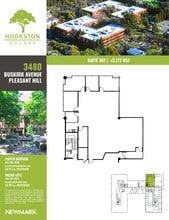 3478 Buskirk Ave, Pleasant Hill, CA à louer Plan d’étage- Image 1 de 1