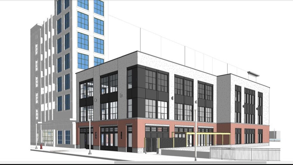 215 S Washington Ave, Royal Oak, MI à louer - Photo du bâtiment - Image 1 de 1