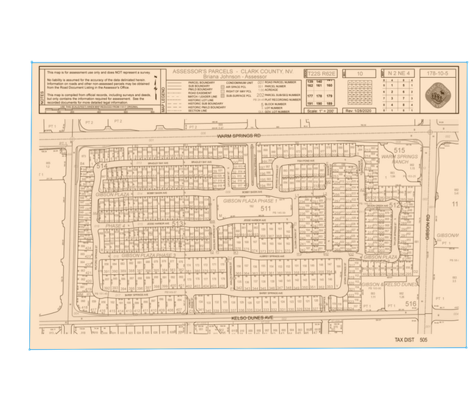 1008 Devon Creek Ave, Henderson, NV à vendre - Plan cadastral - Image 2 de 2