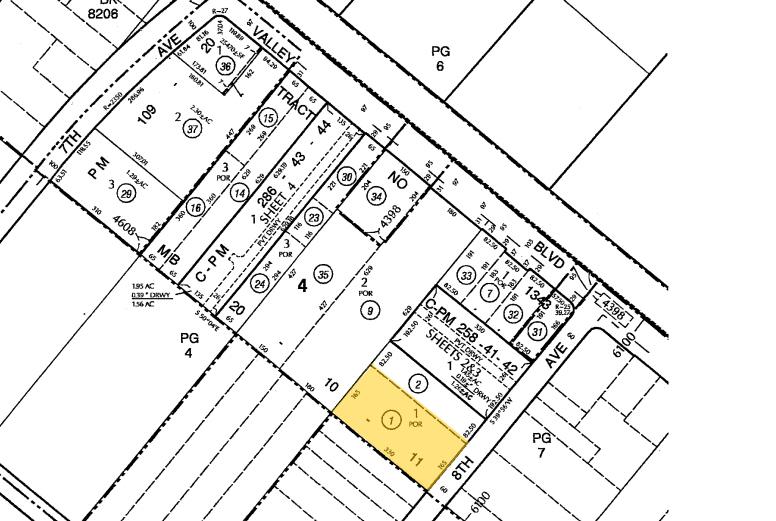 161 S 8th St, City of Industry, CA for lease - Plat Map - Image 2 of 3
